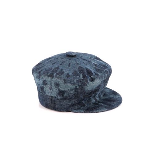 Casquette Dior Denim Coton mélangé bleu